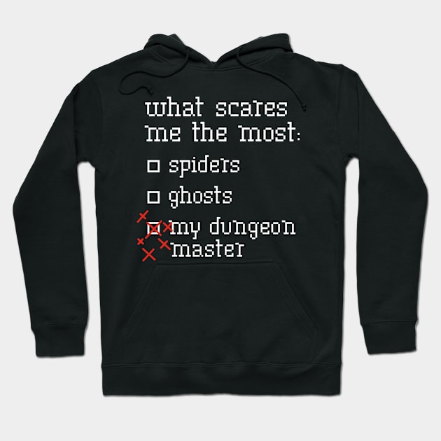 What scares me the most Hoodie by Domichan